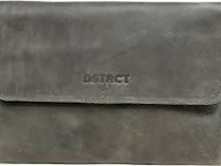 6x schoudertas, dstrct, zwart, grijs en cognac - afbeelding 2 van  8