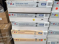 6x seat trainer, extra hoge bureaustoel, fitnesskruk living art - afbeelding 1 van  4