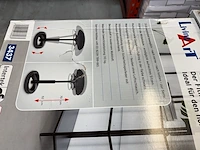 6x seat trainer, extra hoge bureaustoel, fitnesskruk living art - afbeelding 4 van  4