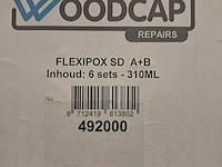 6x set a+b houtrotreparatie, woodcap - afbeelding 3 van  3