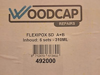 6x set a+b houtrotreparatie, woodcap - afbeelding 3 van  3