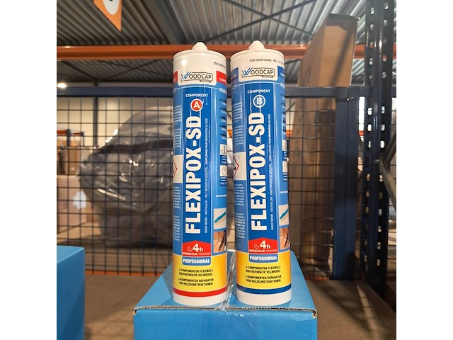 6x set a+b houtrotreparatie, woodcap - afbeelding 2 van  3