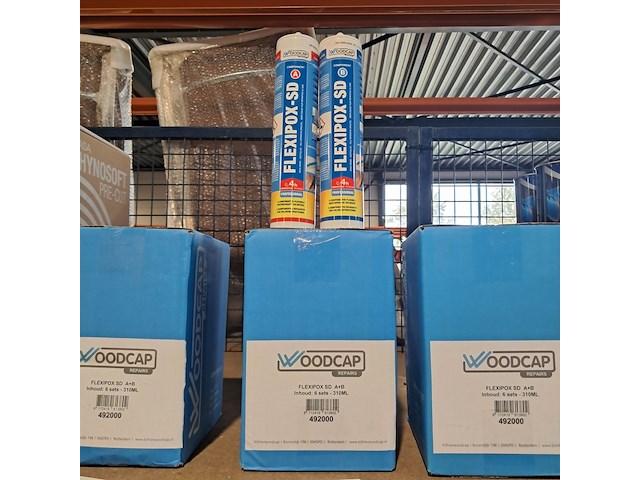 6x set a+b houtrotreparatie, woodcap - afbeelding 1 van  3