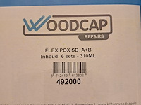 6x set a+b houtrotreparatie, woodcap - afbeelding 3 van  3