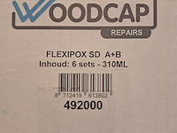 6x set a+b houtrotreparatie, woodcap - afbeelding 3 van  3