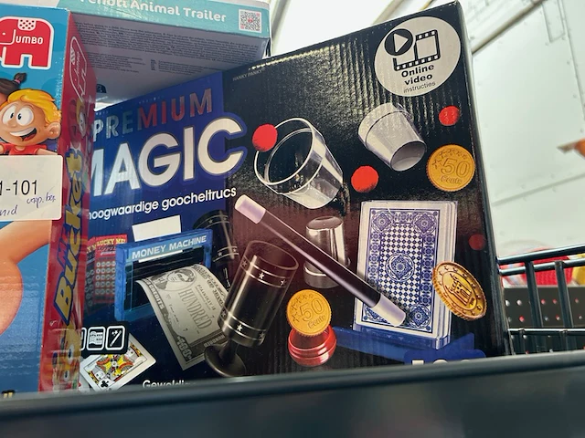 6x speelgoed w.o. magic box, mr. bucket w.o. jumbo, bs toys - afbeelding 4 van  5