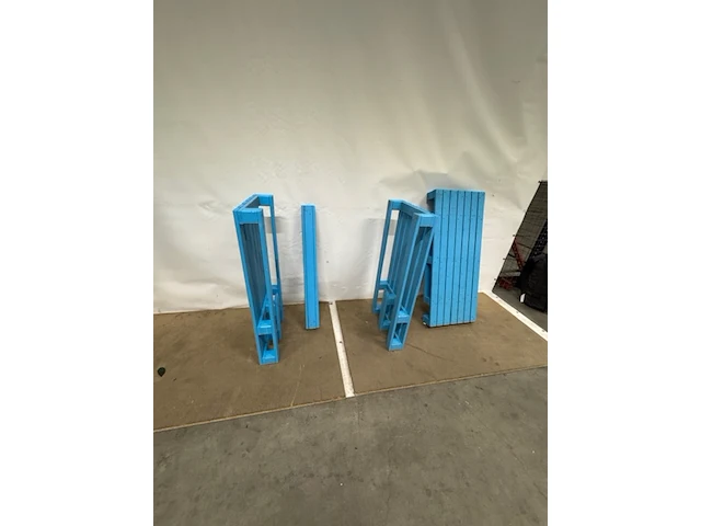6x statafel tammoe, uwe, blauw - afbeelding 11 van  12