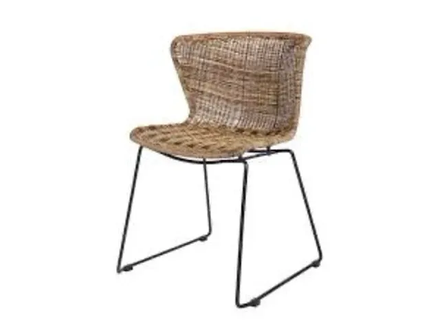 6x stoel woood, wings, naturel/zwart - afbeelding 4 van  8