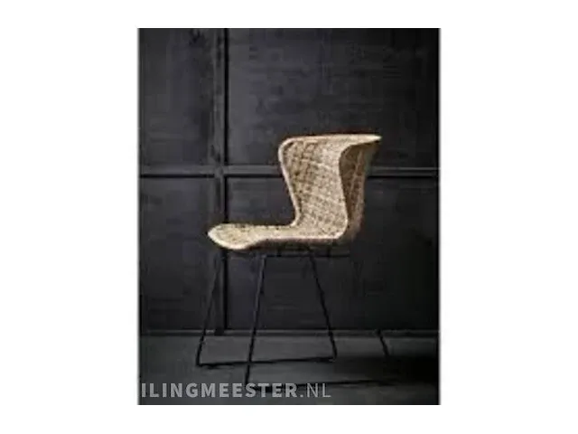 6x stoel woood, wings, naturel/zwart - afbeelding 7 van  8
