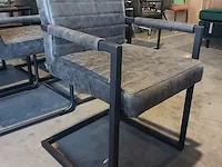 6x stoelen, antraciet, 2022 - afbeelding 2 van  5