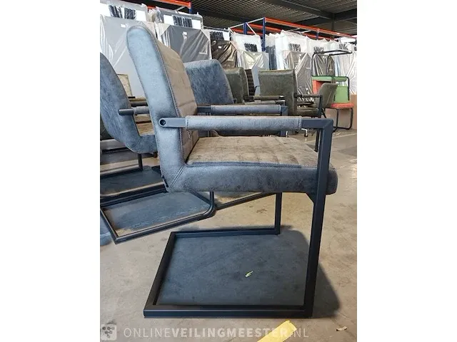 6x stoelen, antraciet, 2022 - afbeelding 4 van  5