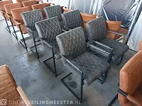 6x stoelen, antraciet, bouwjaar 2022 - afbeelding 1 van  5