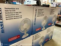 6x tafelventilator 30w basetech - afbeelding 2 van  6