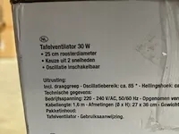 6x tafelventilator 30w basetech - afbeelding 6 van  6
