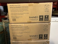 6x tentdoek trend24, antraciet - afbeelding 2 van  6