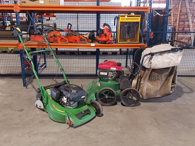6x tuingereedschap, o.a. husqvarna en john deere - afbeelding 1 van  35