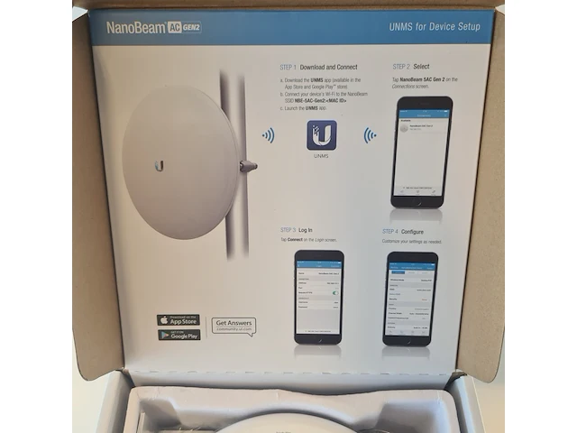 6x ubiquiti nanobeam ac gen.2 ubiquiti, nanobeam ac gen.2 - afbeelding 6 van  6