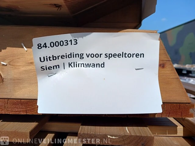 6x uitbreiding voor speeltoren siem - afbeelding 2 van  13