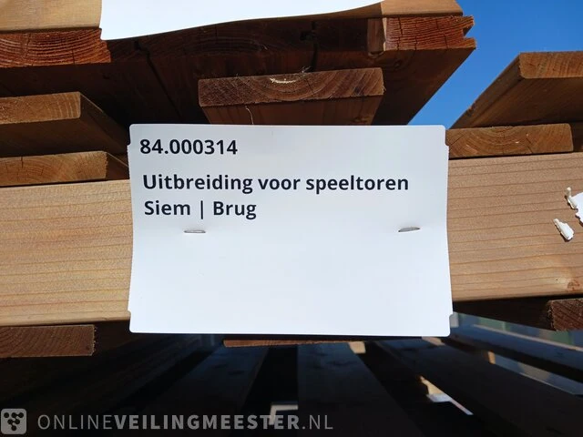 6x uitbreiding voor speeltoren siem - afbeelding 5 van  13