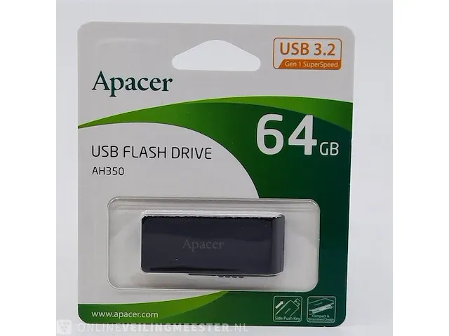 6x usb flash drive adata, ah350 64gb usb 3.2 - afbeelding 1 van  5