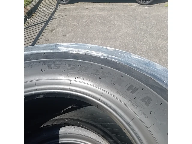 6x vrachtwagenband, michelin, xha - afbeelding 7 van  9
