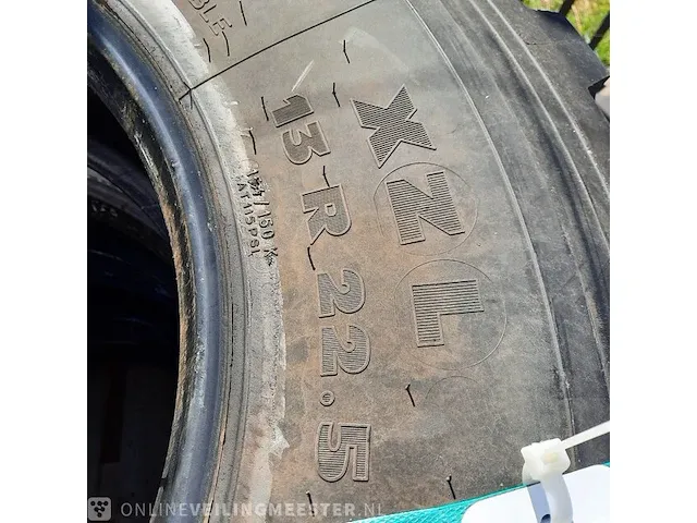 6x vrachtwagenband michelin, xzl - afbeelding 3 van  5
