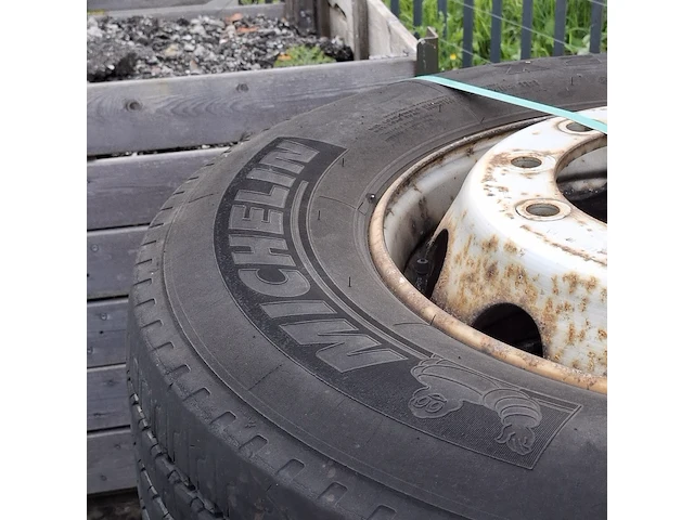 6x vrachtwagenband op velg, michelin, xde 2+, xze2+ - afbeelding 2 van  14