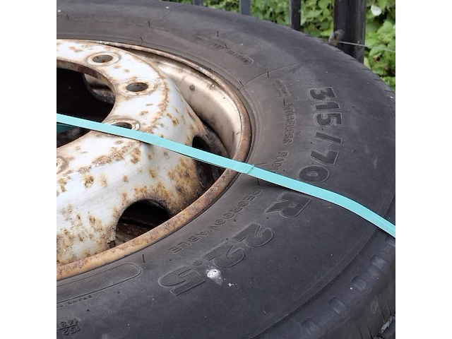 6x vrachtwagenband op velg, michelin, xde 2+, xze2+ - afbeelding 4 van  14