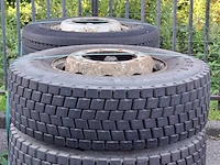 6x vrachtwagenband op velg, michelin, xde 2+, xze2+ - afbeelding 7 van  14
