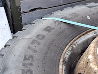 6x vrachtwagenband op velg, michelin, xde 2+, xze2+ - afbeelding 10 van  14