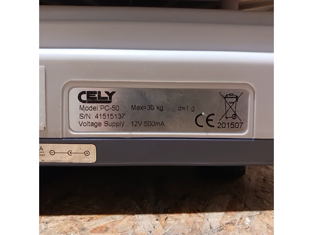 6x weegschaal cely, pc-50 - afbeelding 16 van  16