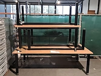 6x werktafel, techni meubel - afbeelding 2 van  12