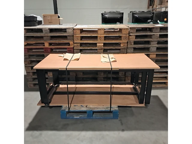 6x werktafel, techni meubel - afbeelding 1 van  12