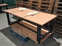6x werktafel, techni meubel - afbeelding 5 van  12