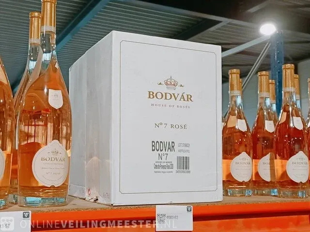 6x wijn bodvar no. 7 rosé, provence, frankrijk - afbeelding 4 van  4