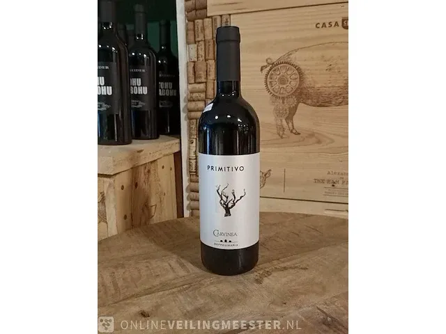 6x wijn carvinea, puglia, italië, primitivo, 2017 - afbeelding 1 van  3