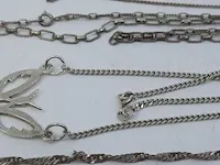 6x zilveren ketting en 1x hanger - afbeelding 13 van  13