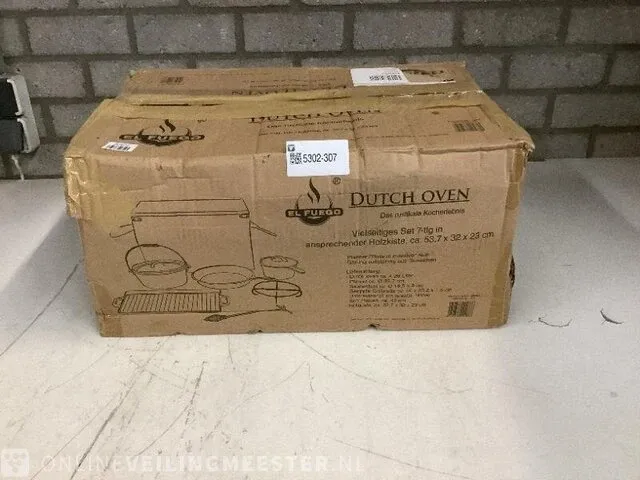 7-delige dutch ovenset el fuego, ay0466, zwart - afbeelding 2 van  3