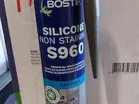 7 doos a 12 stuks siliconenkit bostik, antraciet - afbeelding 2 van  2
