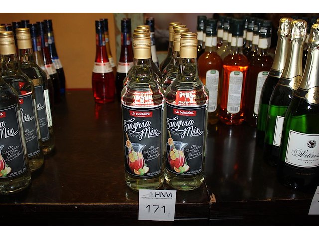 7 flessen sangria mix. - afbeelding 1 van  2