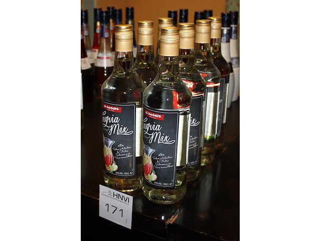 7 flessen sangria mix. - afbeelding 2 van  2
