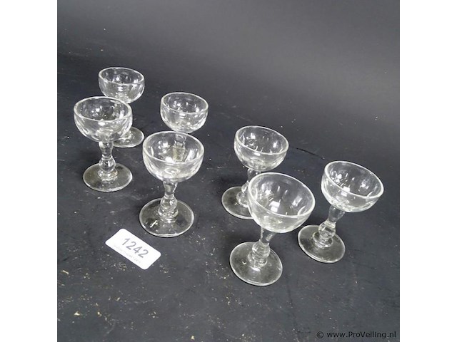 7 kristallen glazen - afbeelding 2 van  5