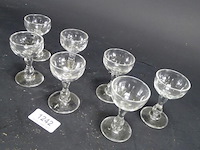 7 kristallen glazen - afbeelding 2 van  5