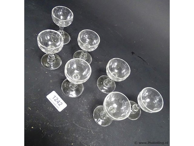 7 kristallen glazen - afbeelding 3 van  5