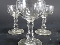 7 kristallen glazen - afbeelding 4 van  5