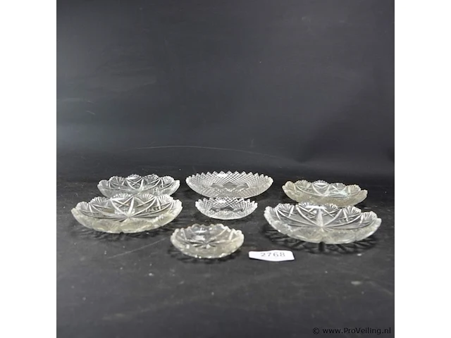 7 kristallen schalen - afbeelding 3 van  5
