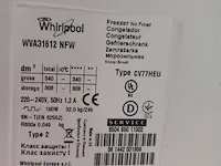 7 laden vriezer no-frost whirlpool, wva31612nfw - afbeelding 5 van  5