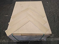7 m2 pvc spc click visgraat - 610 x 150 x 4 mm - afbeelding 3 van  3