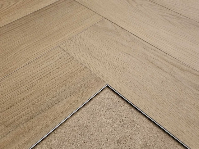 7 m2 pvc spc click visgraat - 750 x 150 x 6 mm - afbeelding 2 van  3