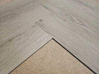 7 m2 pvc spc click visgraat - 750 x 150 x 6 mm - afbeelding 2 van  3